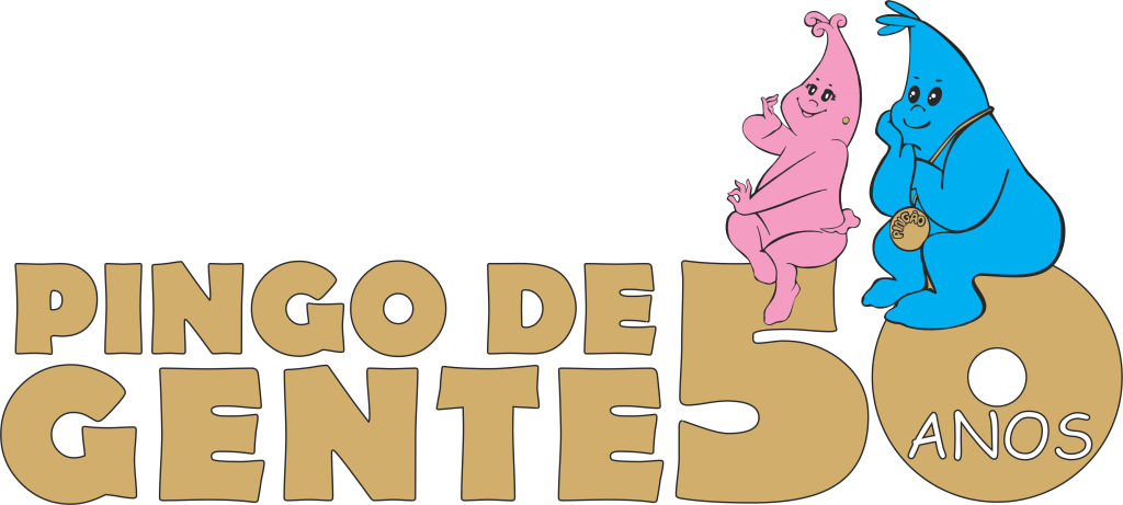Logo Pingo de Gente 50 Anos